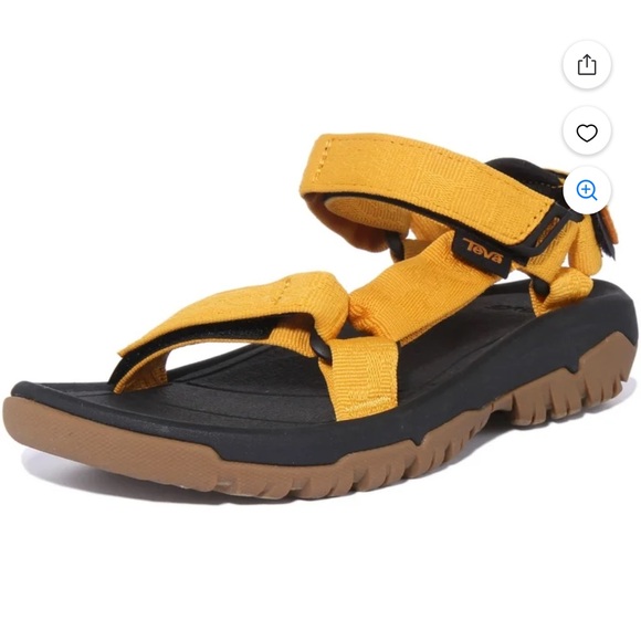 New Mustard color Tevas unisex men’s sz 8/womens sz 9.5 - Picture 7 of 15